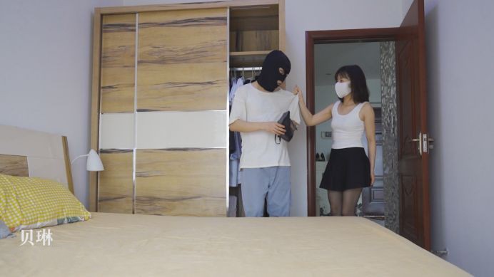 【贝琳】闷死偷内衣的贼（胸闷、坐脸、踢裆、高跟鞋踩脸）YC-220515-8