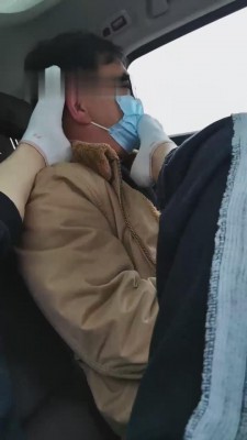 【巴莉女王】出差车内让老板闻鞋袜 bf11888