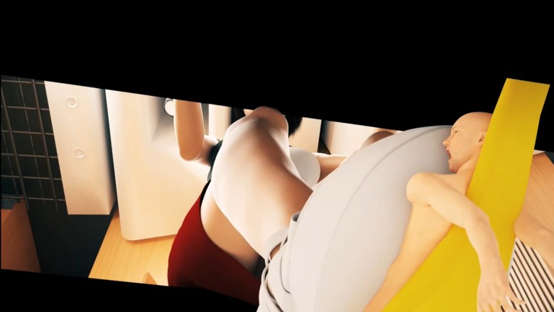 3d 动画 ginatess女巨人踩踏